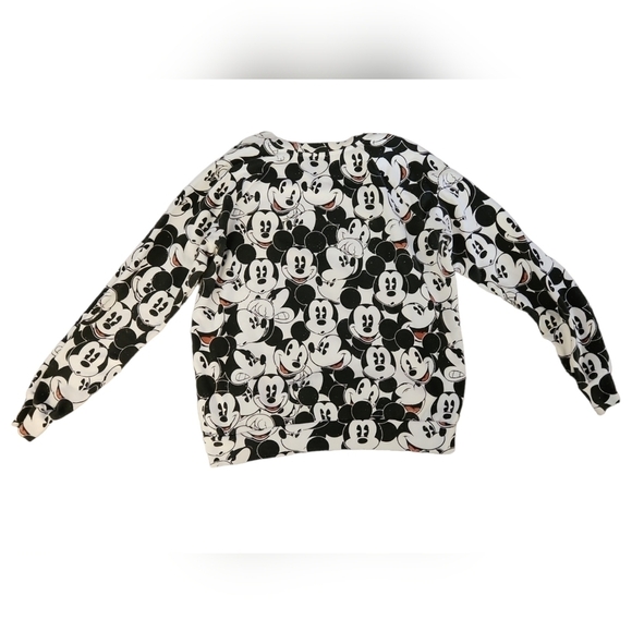 Disney Mickey Mouse All-over Pattern Sweatshirt - Picture 1 of 5